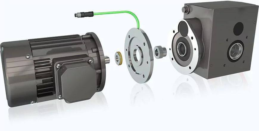 Інкрементальний фланцевий енкодер MIGN+-120-19-5-7-2-IEC-Aluminium MIGN+-120-19-5-7-2-IEC-Aluminium фото
